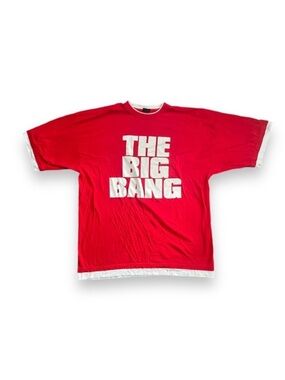 Y2K Flipmode Squad Shirt Busta Rhymes The Big Bang Promo Red Tee Men’s Size 4XL